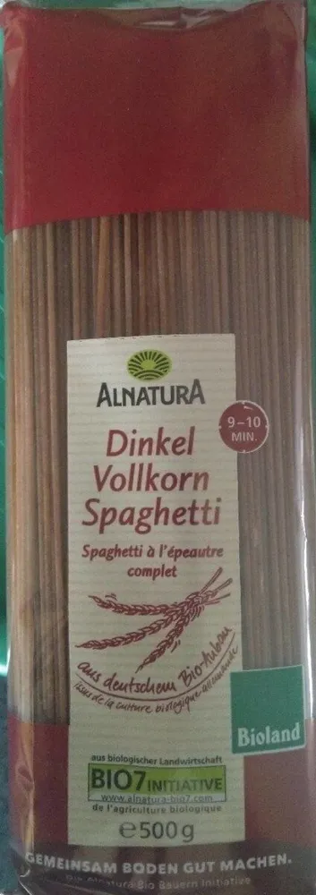 Nudeln Dinkel Vollkorn Spaghetti