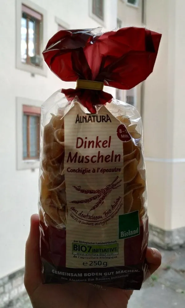 Conchiglie à l'épautre