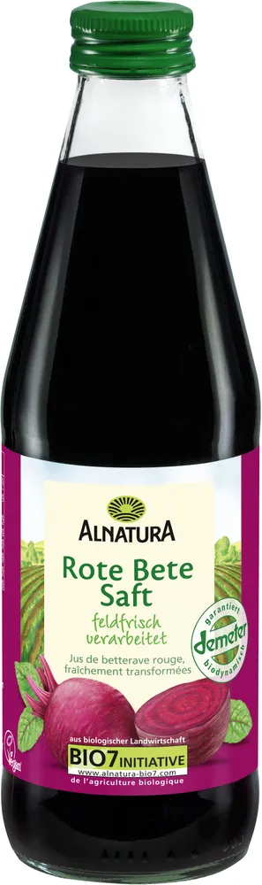 Rote Bete Saft feldfrisch