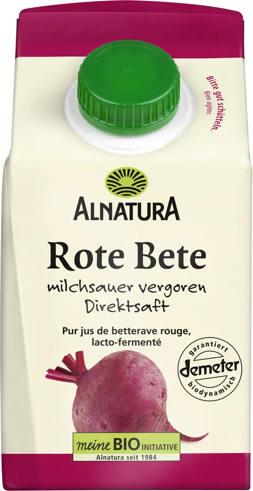 Rote Bete Saft milchsauer vergoren