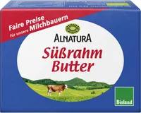 Weidemilch Süßrahmbutter