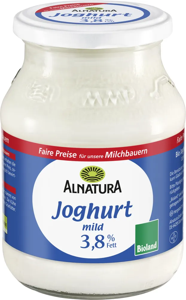 Weidemilch Joghurt Natur 3,8%