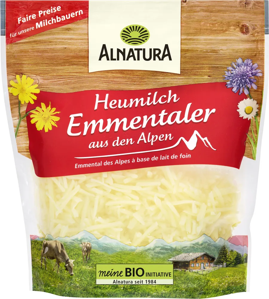Emmentaler gerieben
