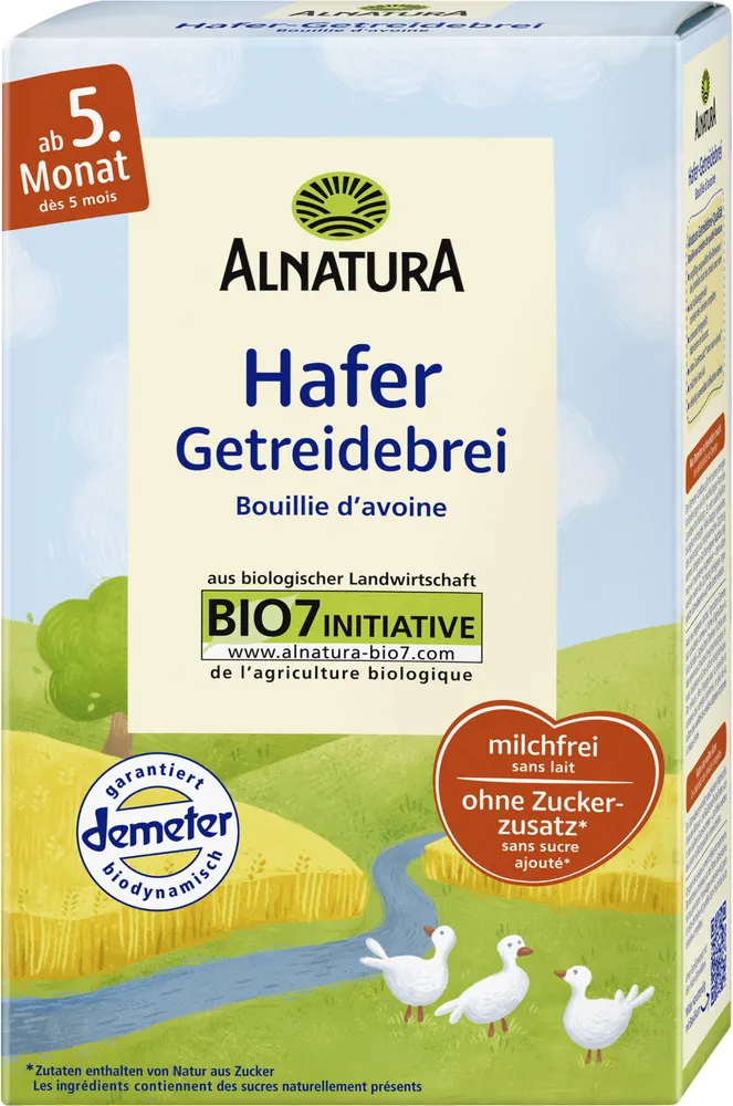 Hafer Getreidebrei