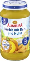 Kürbis mit Reis & Huhn