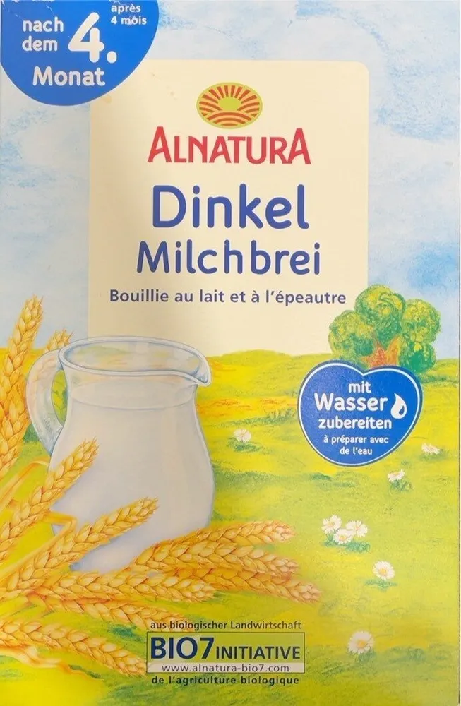 Dinkel Milchbrei