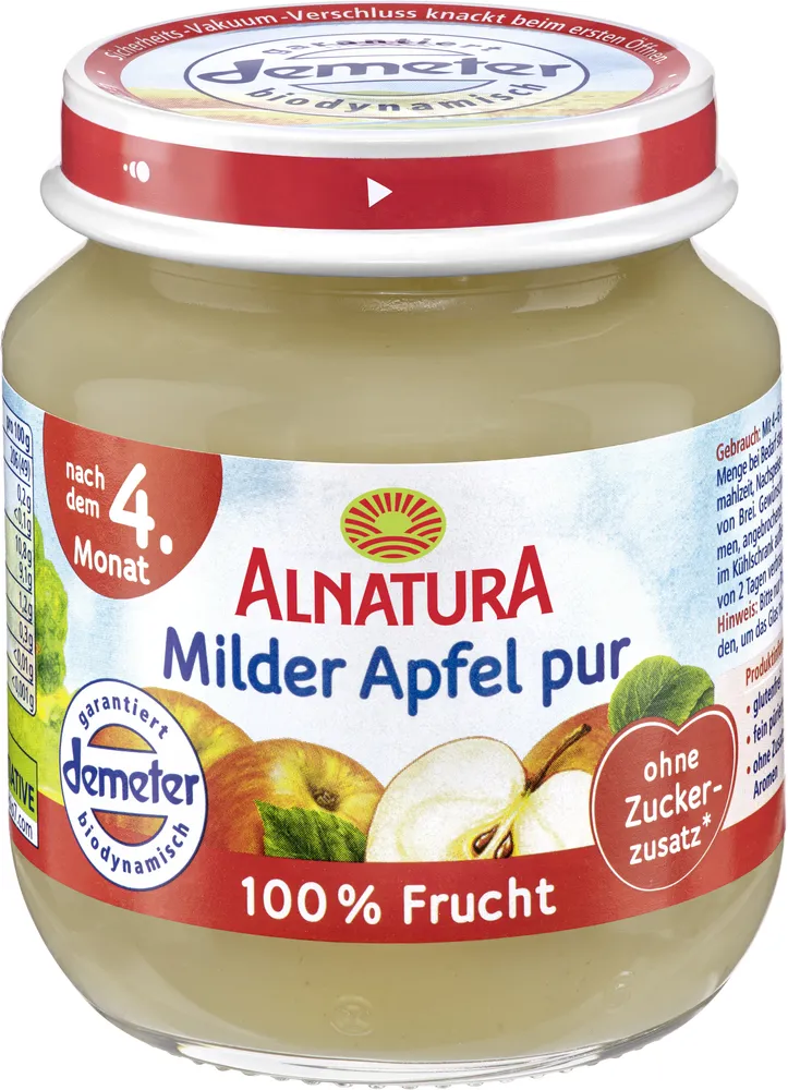Milder Apfel pur