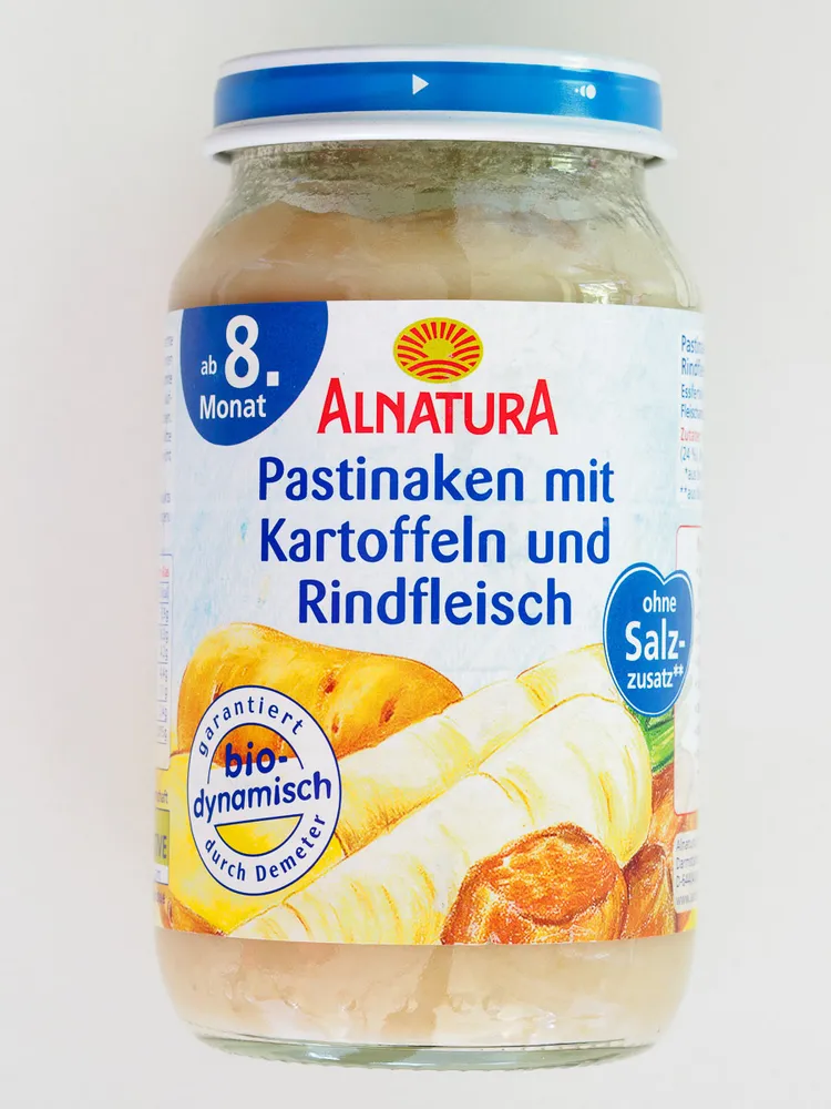 Pastinaken mit Kartoffeln und Rindfleisch