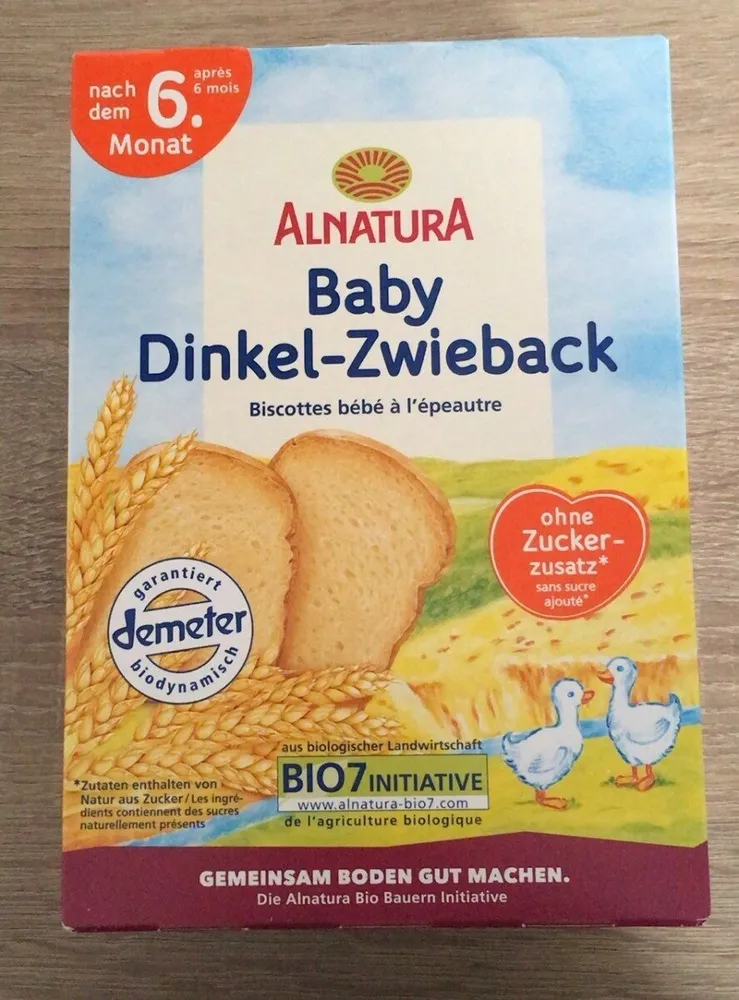 Alnatura - Baby Dinkel Zwieback