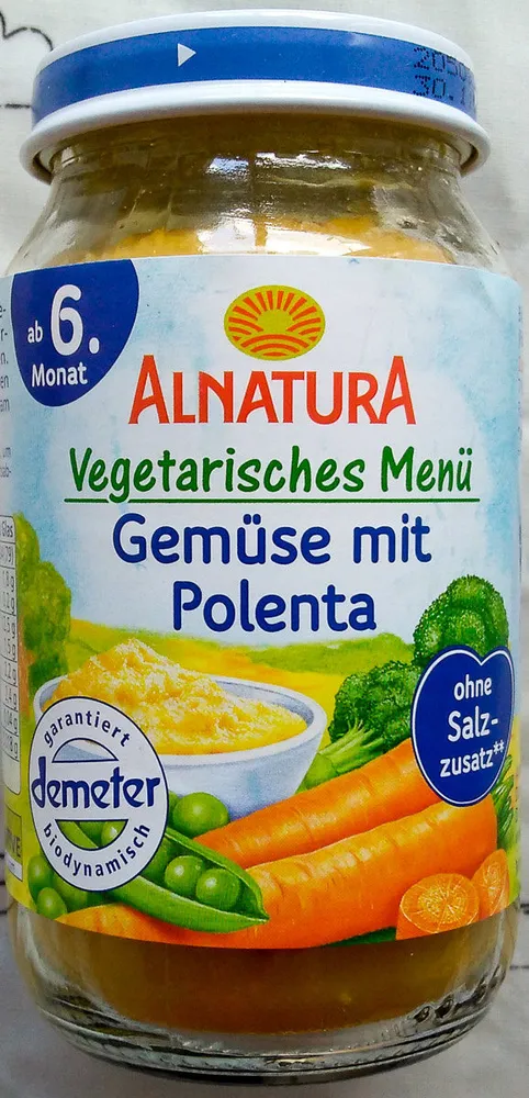 Gemüse mit Polenta
