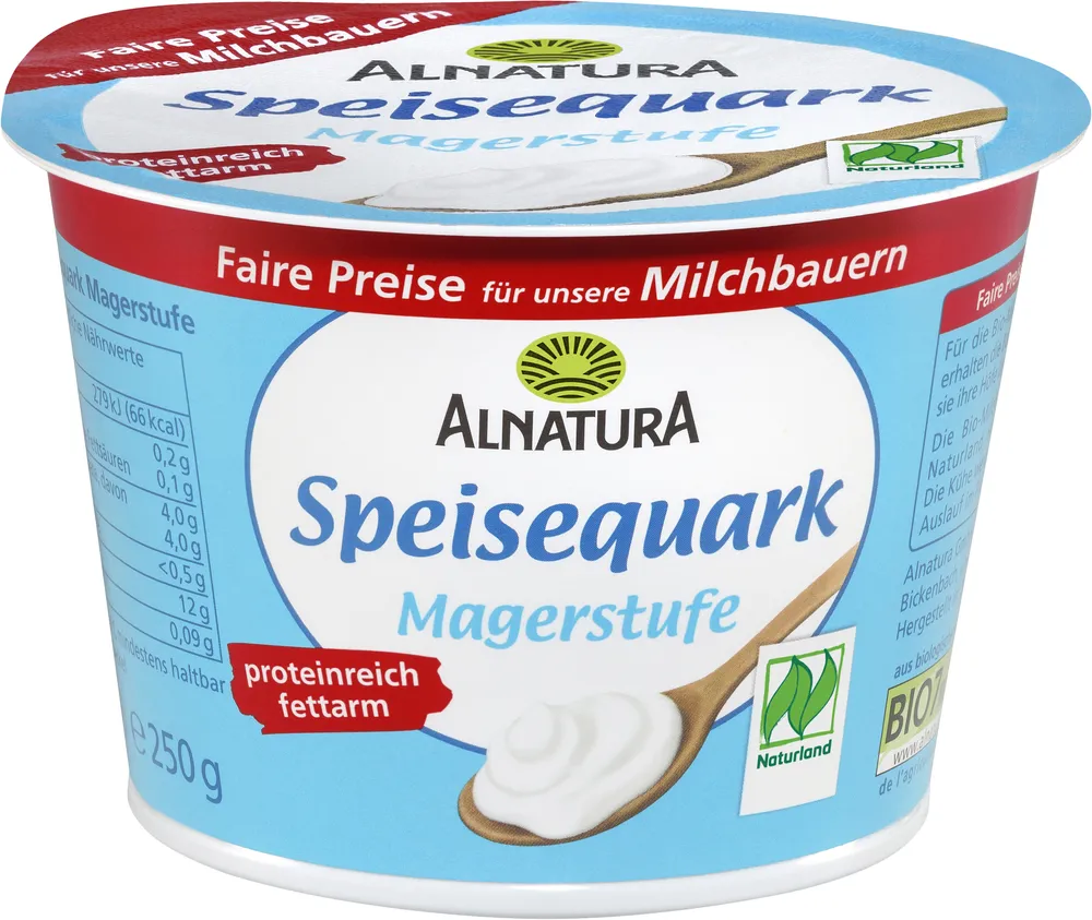 Weidemilch Quark Magerstufe