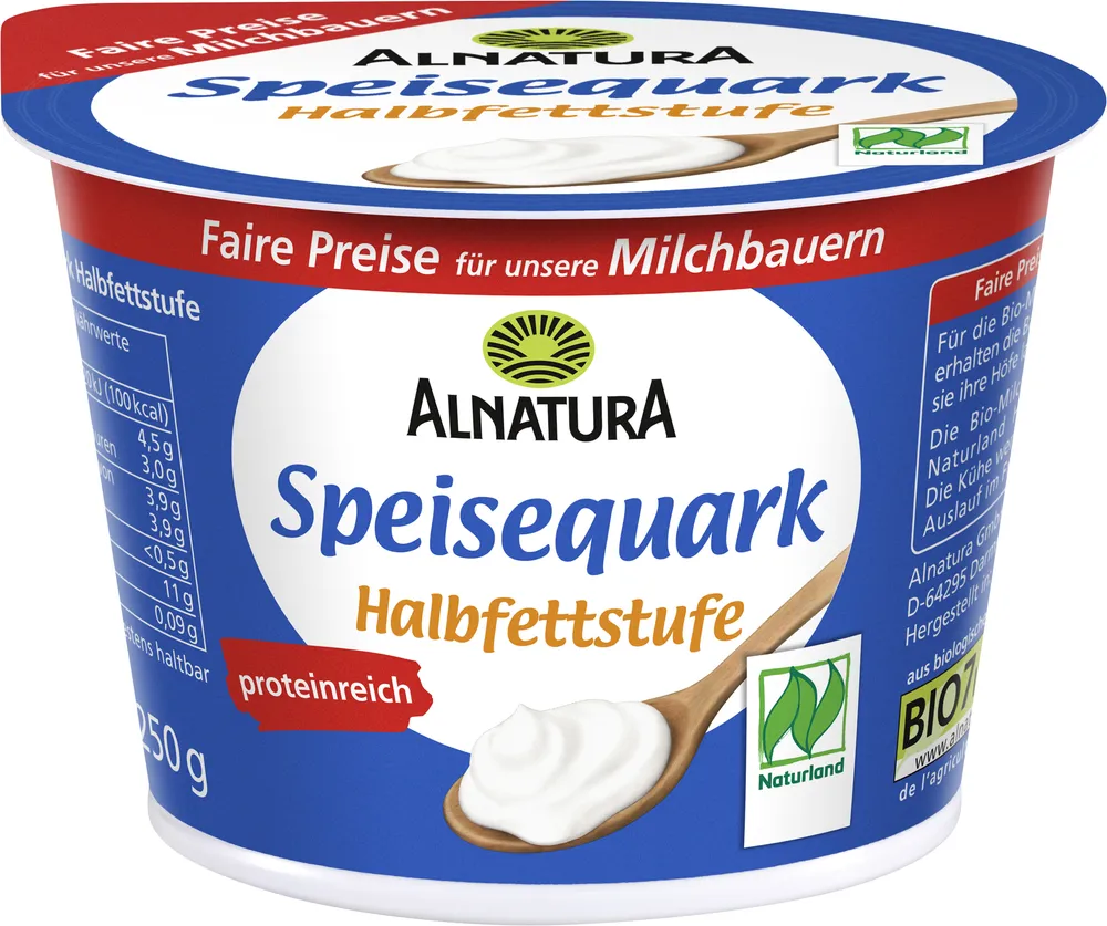 Speisequark Halbfettstufe
