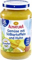 Gemüse mit Süßkart. & Huhn