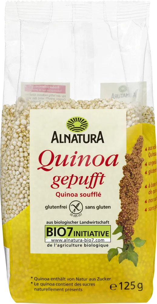 Quinoa Gepufft