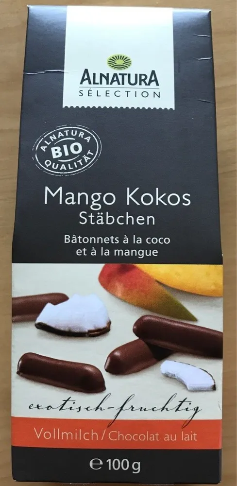 Alnatura Sélection Mango Kokos Stäbchen