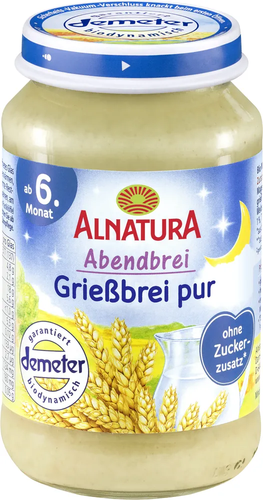 Grießbrei pur
