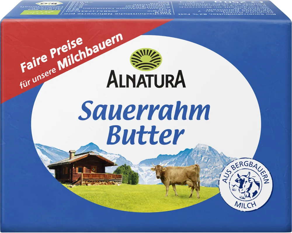 Butter - Bergbauern Sauerrahm Butter