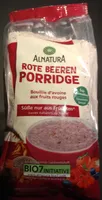 Rote Beeren Porridge