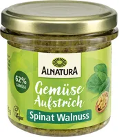 Gemüseaufstrich Spinat Walnuss