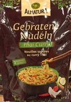 Gebratene Nudeln Thai Curry