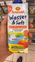 Jus pomme-mangue-banane dilué