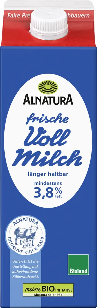 Frische Kuh & Kalb Milch 3,8%