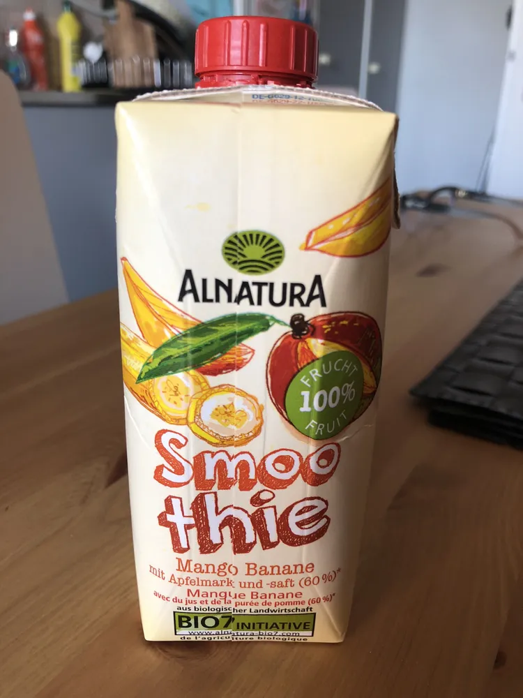 Smoothie Bio Mango Banane