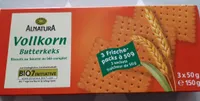 Biscuits au beurre au blé complet