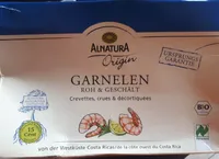 Crevettes, crues & décortiquées