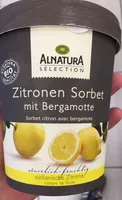 Sorbet citron avec bergamote