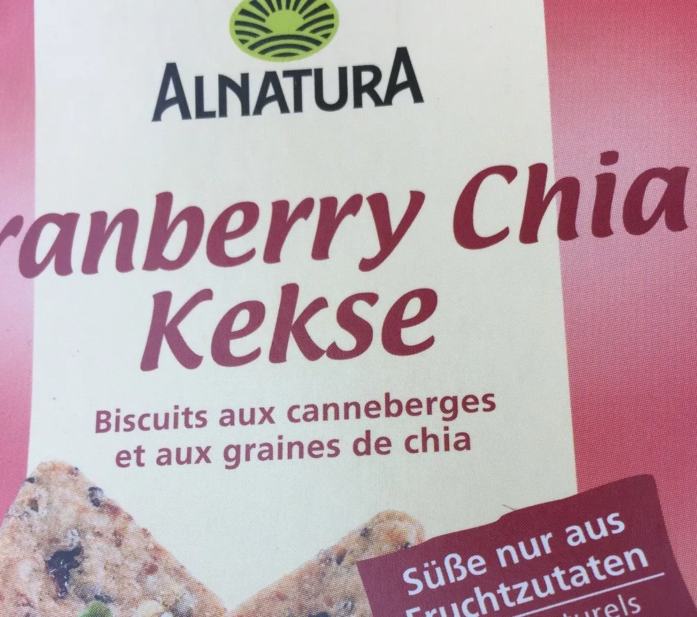 Cranberry Chia Keske