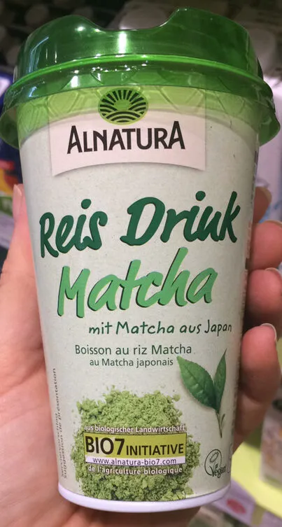 Reis Matcha Drink