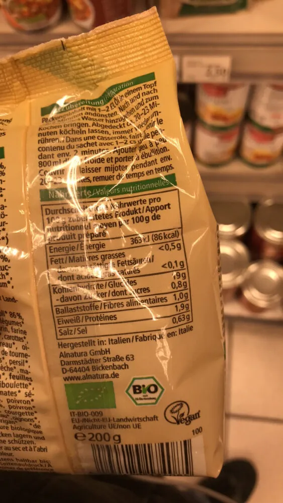 Risotto aux légumes
