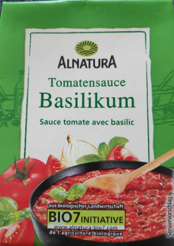 Sauce tomate avec basilic