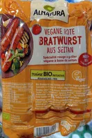 Vegan Rote Bratwurst aus seitan