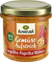 Gemüseaufstrich Paprika Walnuss