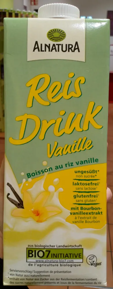 Reis Drink Vanille