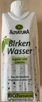 Birkenwasser Mit Ingwer Und Limette
