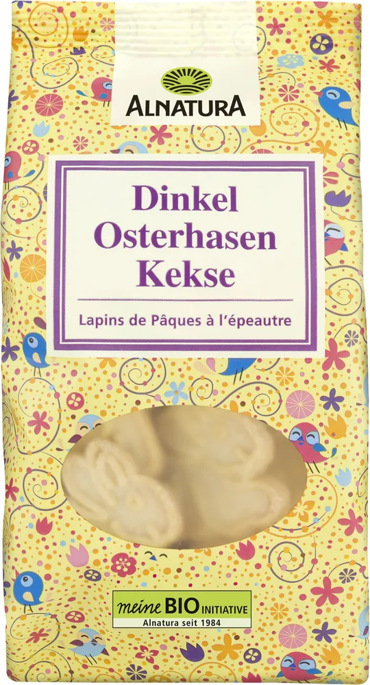 Dinkel Osterhasen Kekse