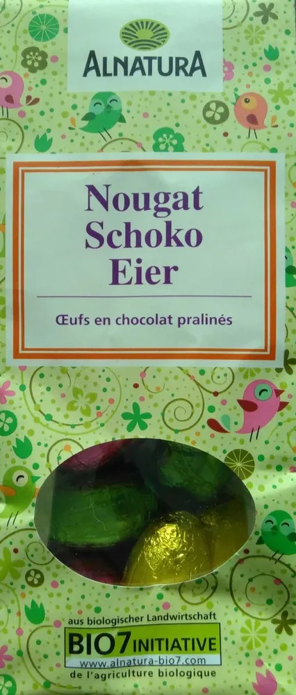 Nougat Schoko Eier