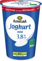 Weidemilch Joghurt Natur 3,8%