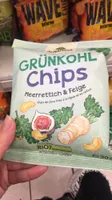 Grünkohl Chips Meerrettich & Feige