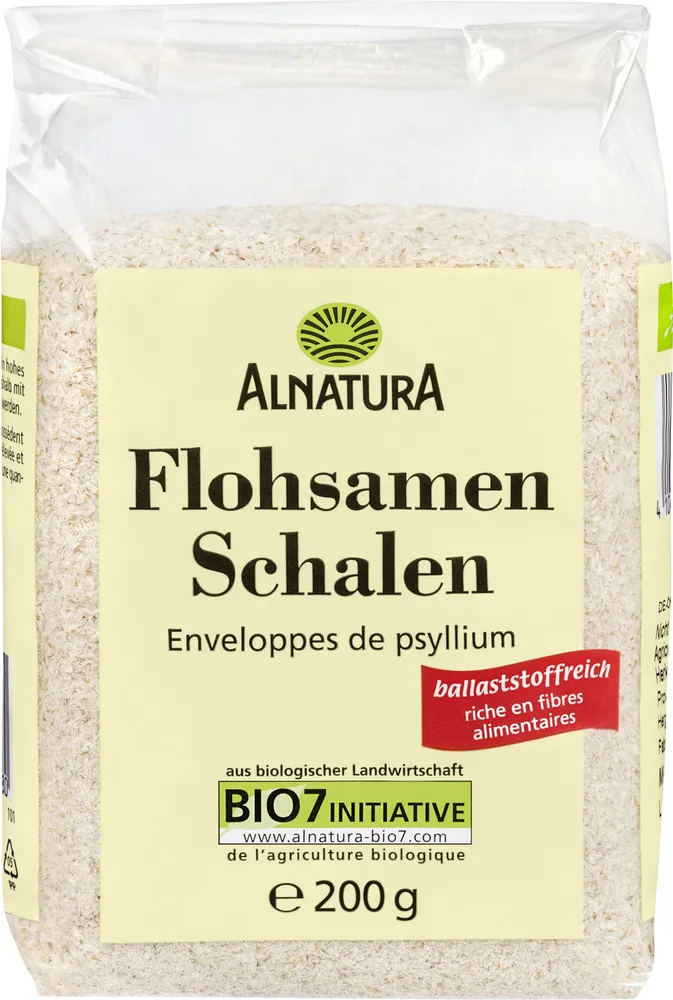 Flohsamenschalen offen!