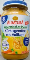 Kürbisgemüse mit Vollkorn