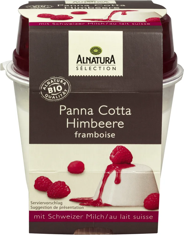 Alnatura Panna Cotta 4104420183063 Bio Panna Cotta mit Himbeer