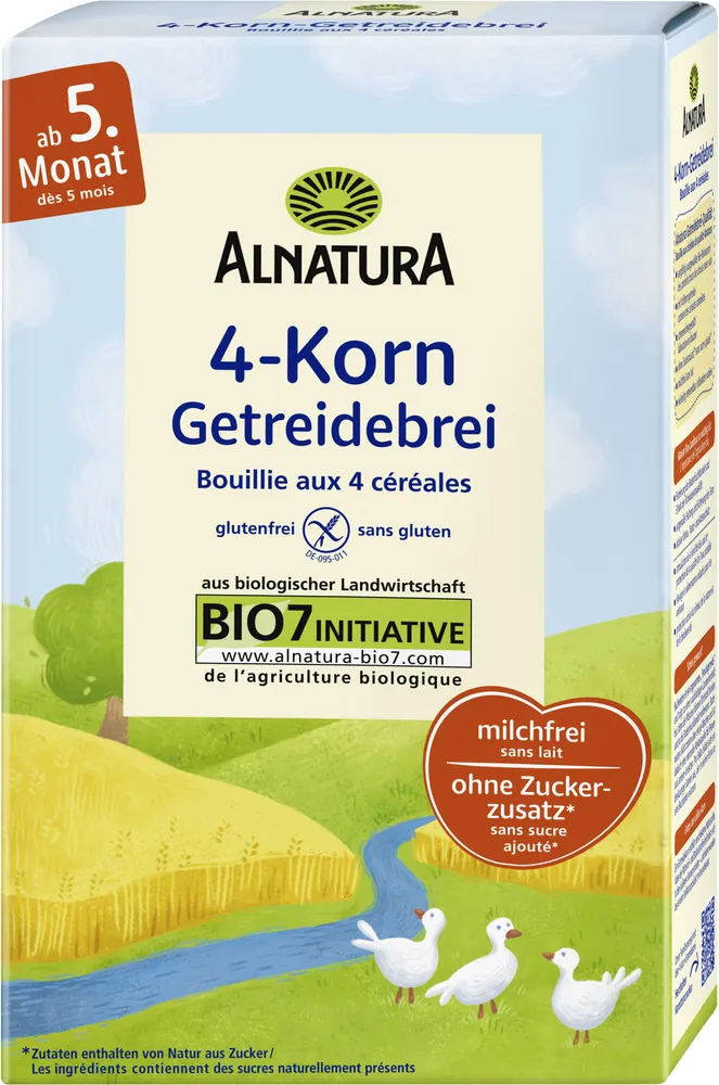4-Korn Getreidebrei