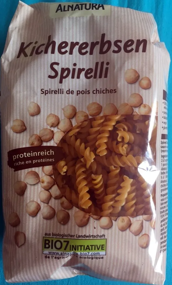 Kichererbsen Spirelli