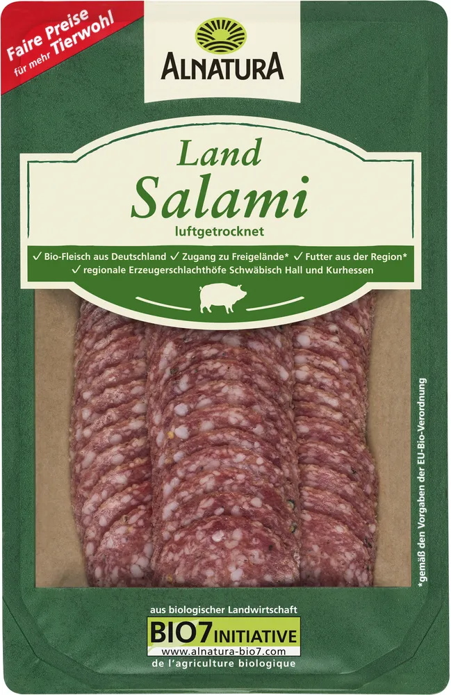 Landsalami luftgetrocknet