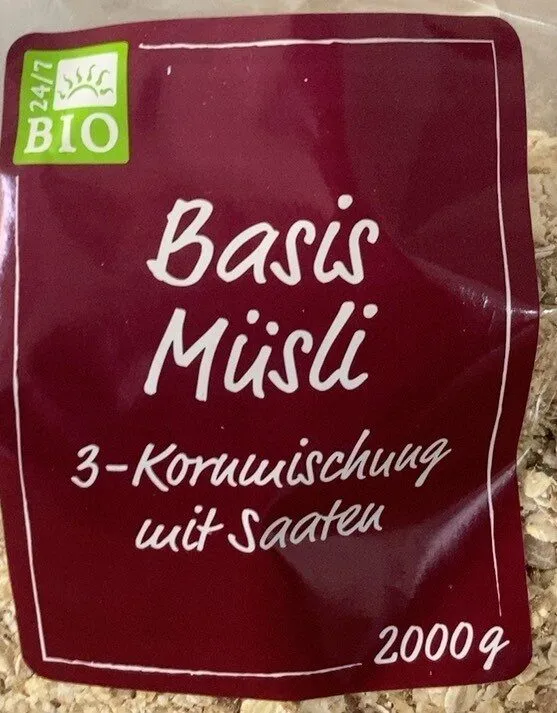 Basis Müsli 3-Korn-Mischung