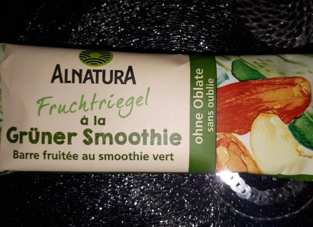 Fructriegel à la grûner smoothie
